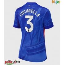 Camiseta Chelsea Marc Cucurella #3 Primera Equipación para mujer 2025-26 manga corta